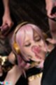 Mizuki licking cock shaft
