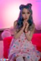 Sucking lollipop