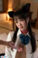Ria kurumi looking up shirt open teasing breasts with vibrator