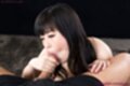Stroking cock cock in her mouth