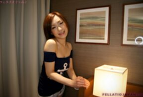 Iino Nene strips denim shorts and bra and stretches out on bed topless