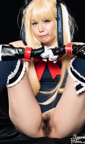 Mary spreads her legs and has her hairy pussy fucked and creampied