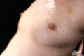 Cum covered breasts