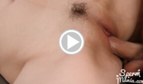 Suzuno Haruka naked on couch sucking cock and fucked and creampied